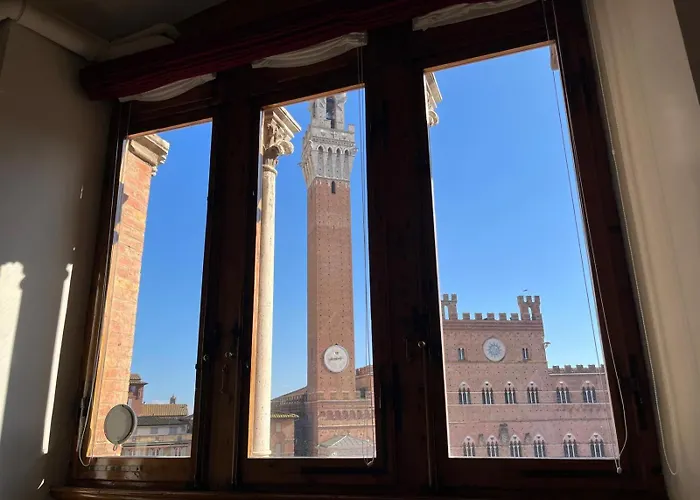 Апартаменты Via Banchi Di Sotto, 8 - Piazza Del Campo Сиена